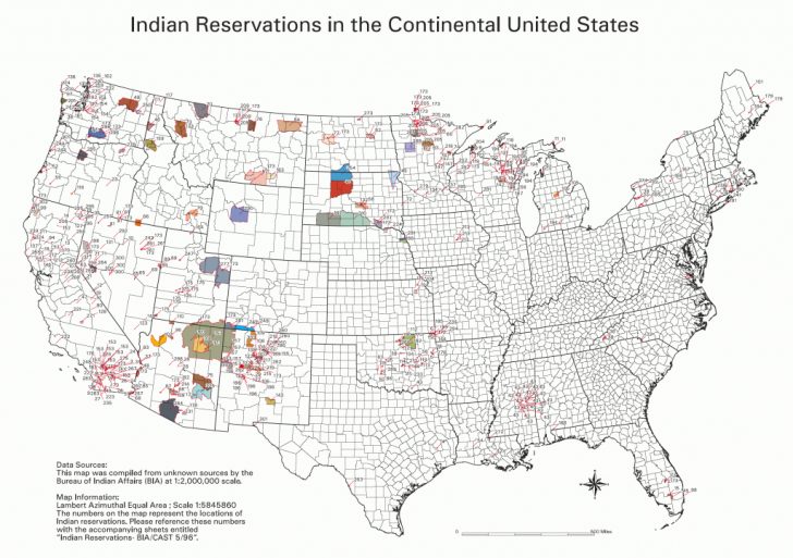 Native American Reservations In Texas Map