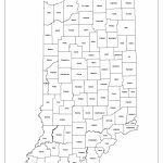Indiana Labeled Map   Indiana State Map Printable