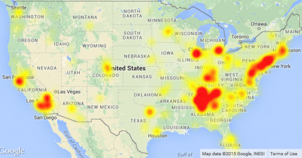 Is Comcast Down? Check The Cable Outage Map - Pennlive - Power Outage