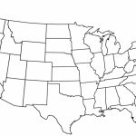 Inspirational Free Printable Blank Us Map Blank Us Map States   Free Printable Usa Map With States