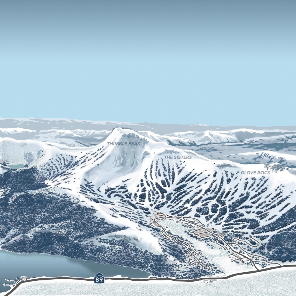 Interactive Map | Kirkwood Ski Resort - Kirkwood California Map