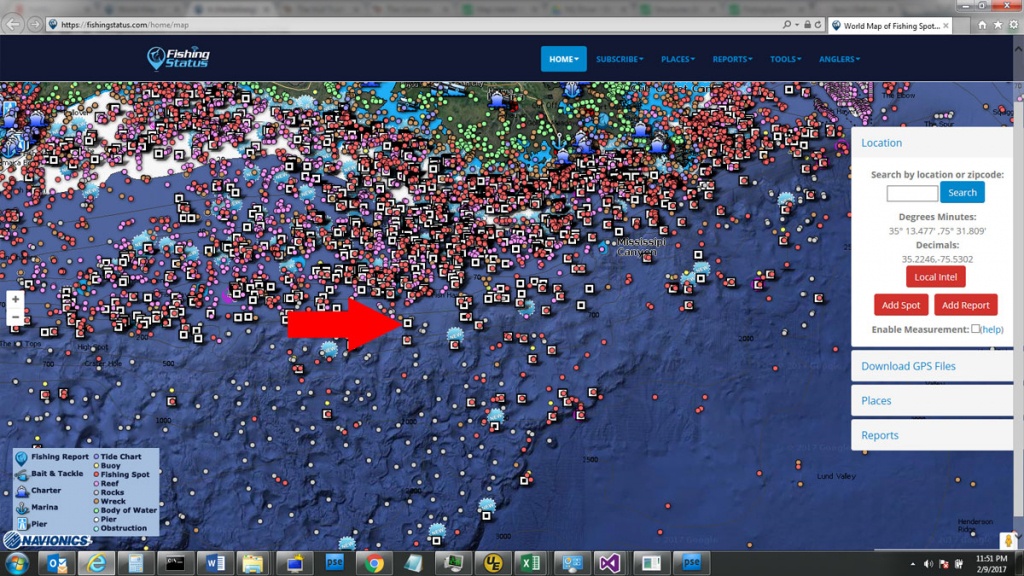 Interactive Rig Map - The Hull Truth - Boating And Fishing Forum - Texas Oil Rig Fishing Map