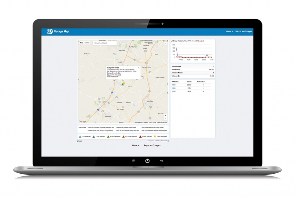 Introducing Our New Interactive Outage Map - Texas Co-Op Power - Power 