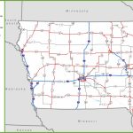 Iowa Road Map   Printable Iowa Road Map