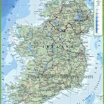 Ireland Physical Map   Large Printable Map Of Ireland