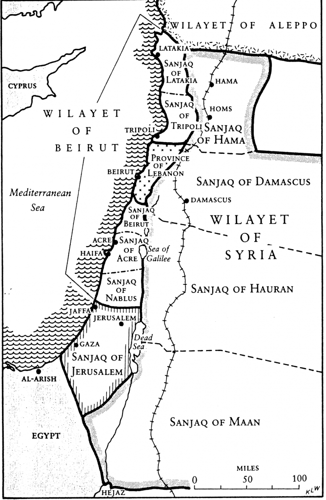 Printable Map Of Israel Today