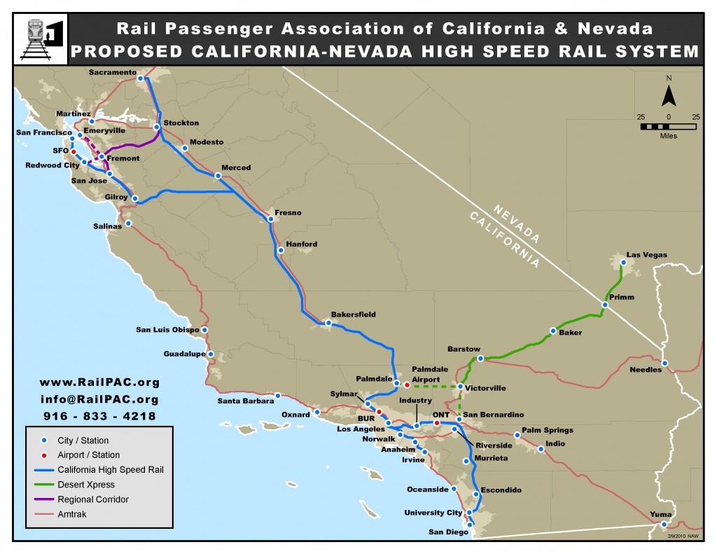 Issues – Railpac - California High Speed Rail Project Map