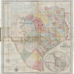 J. De Cordova's Map Of The State Of Texas Compiled From The Records   Texas General Land Office Maps