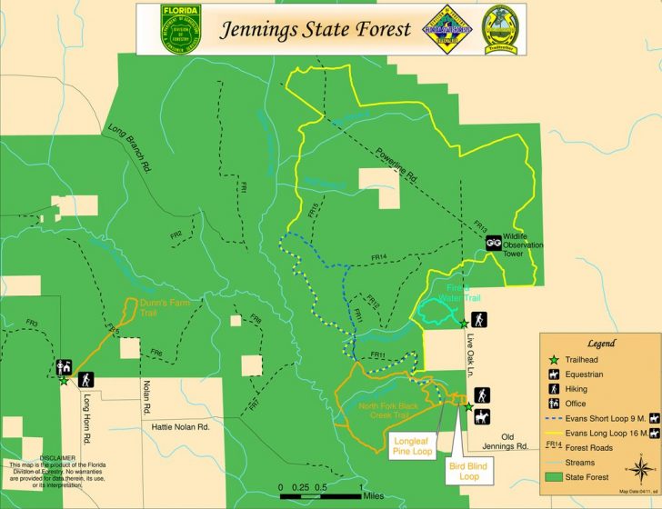 Jennings Florida Map