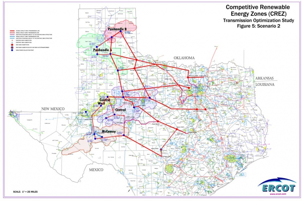 Jessejenkins On Twitter: &amp;quot;texas Question: What Voltage Are The Crez - Electric Transmission Lines Map Texas