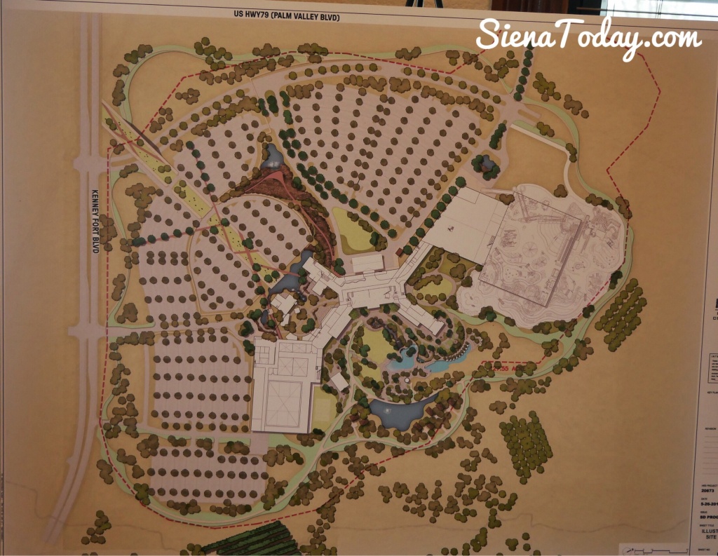 Kalahari – Map | Siena Today - Sienna Texas Map