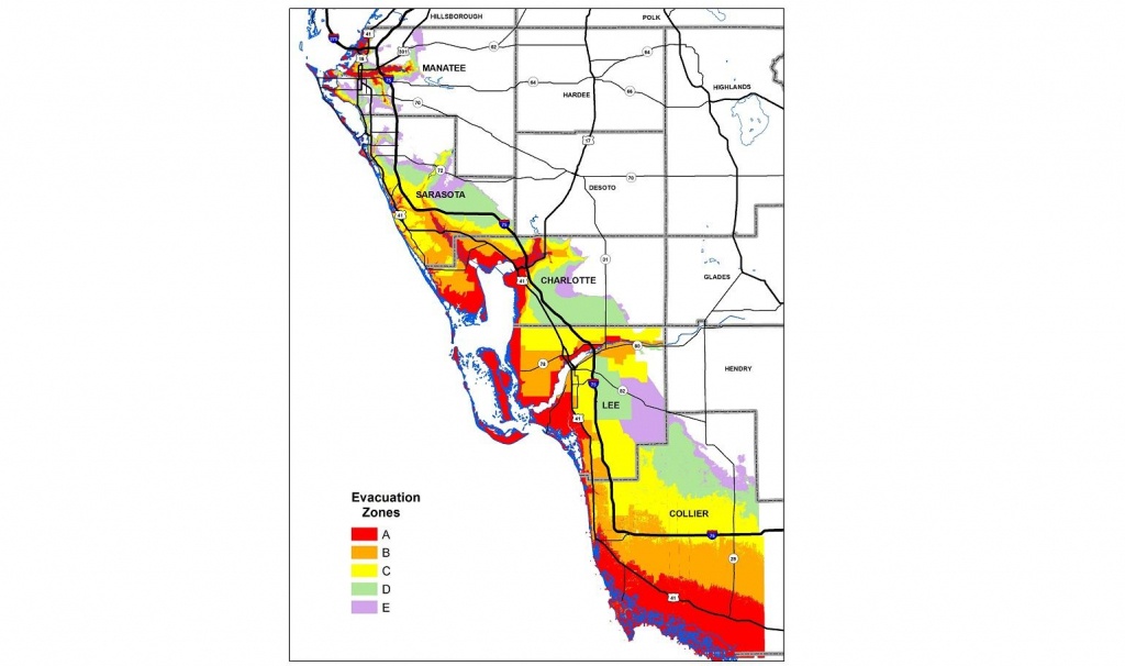 Know Your Hurricane Evacuation Zone Wgcu News Sarasota Florida Flood Zone Map 