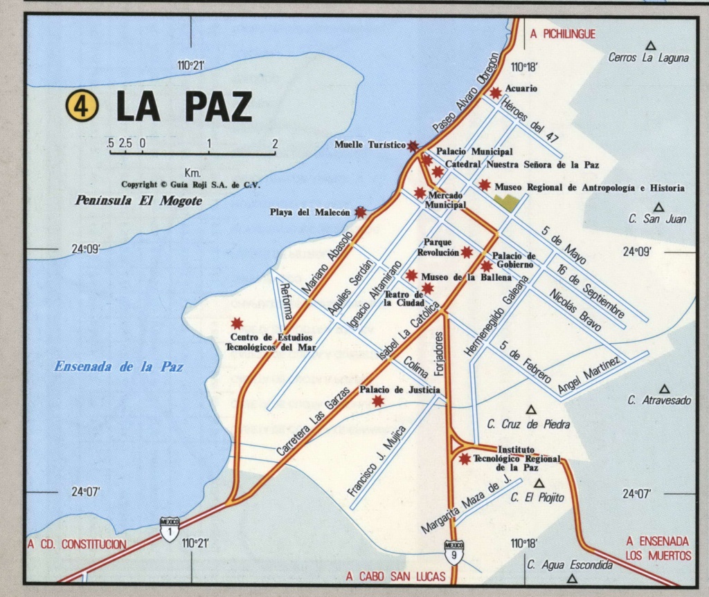 La Inspirational Map La Paz Mexico Diamant Ltd La Paz Baja California Map 