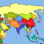 Labeled Map Of Asia Printable | D1Softball   Printable Map Of Asia