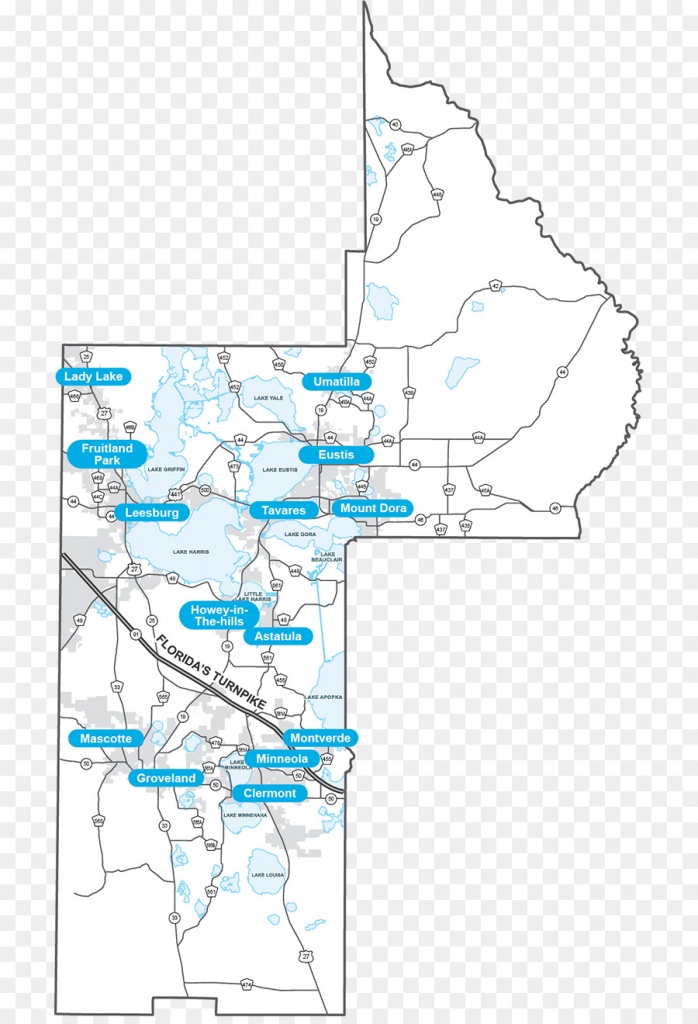 Lake County Economic Development Economic &amp;amp; Demographic Research - Map Of Lake County Florida