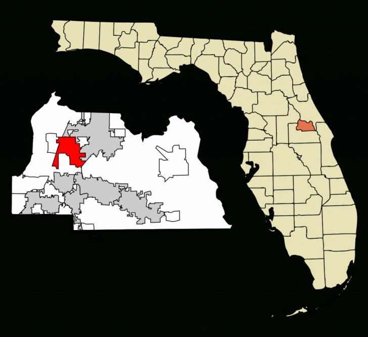 Map Of Lake Mary Florida And Surrounding Areas