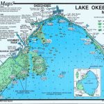 Lake Okeechobee Map | Lake Okeechobee North (North End & Lakeport   Fishing Map Of Lake Okeechobee Florida