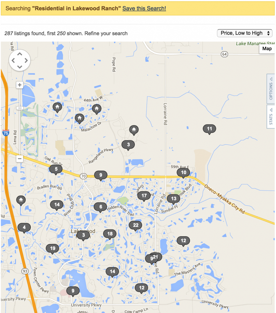 Lakewood Ranch Map | Lakewood Ranch Neighborhoods - Lakewood Ranch Map Florida