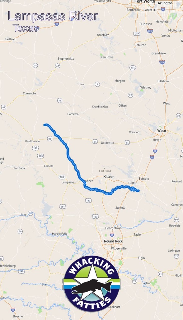 Lampasas River Fishing Report | Texas Fishing Reports | Fishing - Texas Fishing Maps