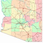 Large Arizona Maps For Free Download And Print | High Resolution And   Free Printable Map Of Arizona