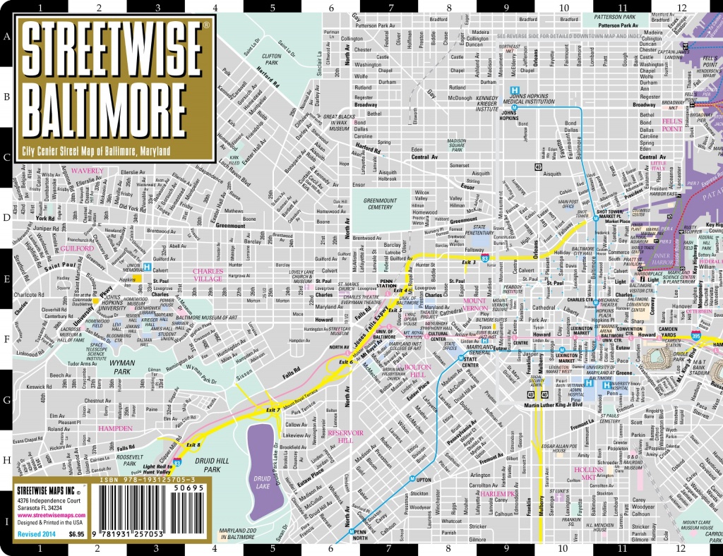 Large Baltimore Maps For Free Download And Print | High-Resolution - Printable Map Of Baltimore