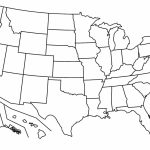 Large Blank Us Map And Travel Information | Download Free Large   Printable Map Of The United States Without State Names