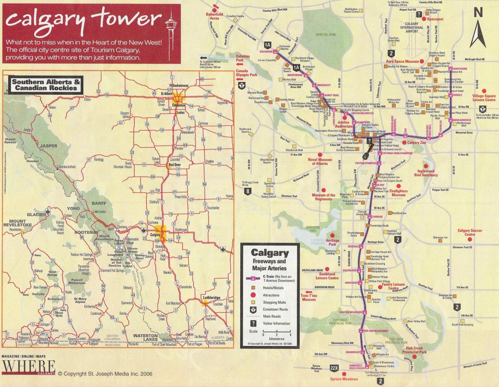 Large Calgary Maps For Free Download And Print | High-Resolution And - Printable Map Of Calgary