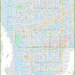 Large Detailed Map Of Cape Coral   Street Map Of Cape Coral Florida
