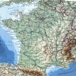 Large Detailed Map Of France With Cities   Large Printable Map Of France
