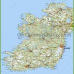 Large Detailed Map Of Ireland With Cities And Towns   Free Printable Map Of Ireland