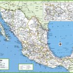 Large Detailed Map Of Mexico With Cities And Towns   Free Printable Map Of Mexico