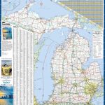 Large Detailed Map Of Michigan With Cities And Towns   Michigan County Maps Printable