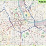 Large Detailed Map Of Nashville   Printable Map Of Nashville Tn