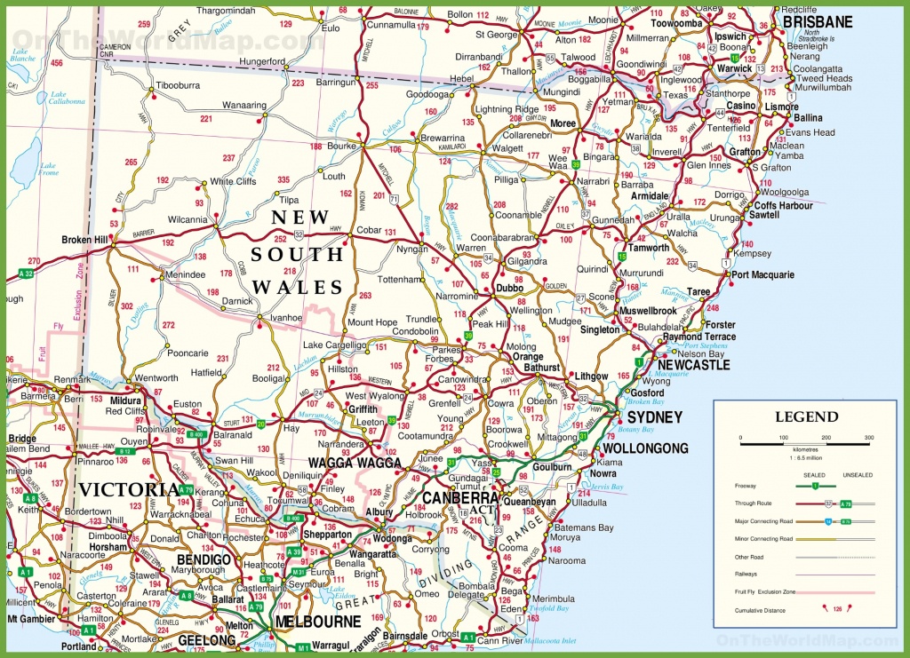 Printable Map Of Newcastle Nsw - Free Printable Maps