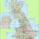Large Detailed Map Of Uk With Cities And Towns   Printable Map Of Uk Towns And Cities