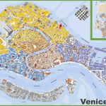 Large Detailed Tourist Map Of Venice   Venice City Map Printable