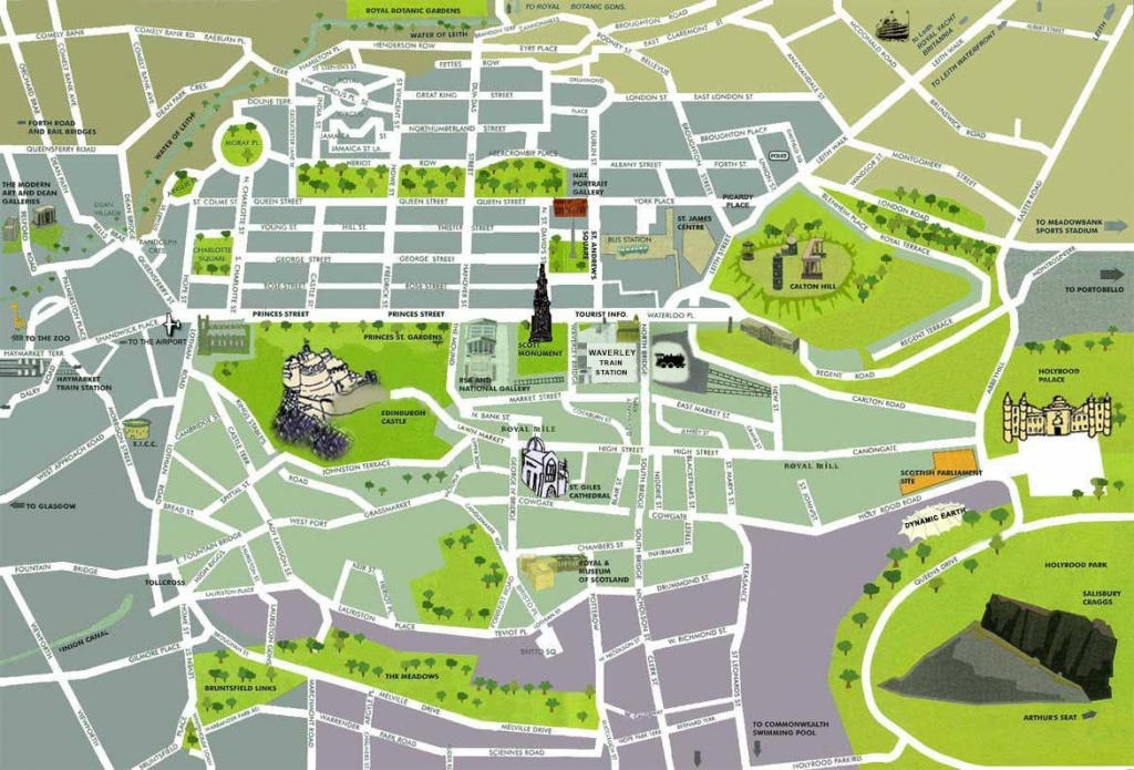 Large Edinburgh Maps For Free Download And Print High Resolution Edinburgh Street Map Printable 