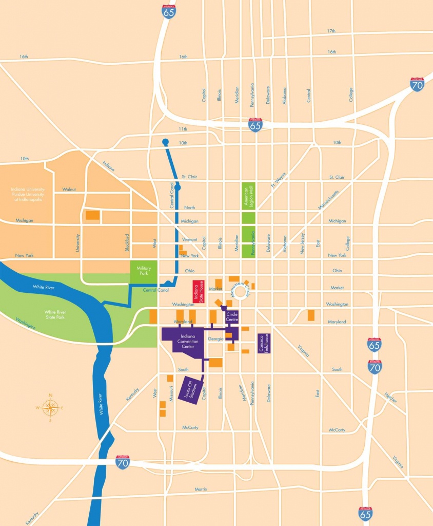 Large Indianapolis Maps For Free Download And Print | High - Printable Map Of Indianapolis