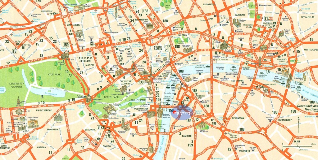Large London Maps For Free Download And Print | High-Resolution And - Printable Map Of London