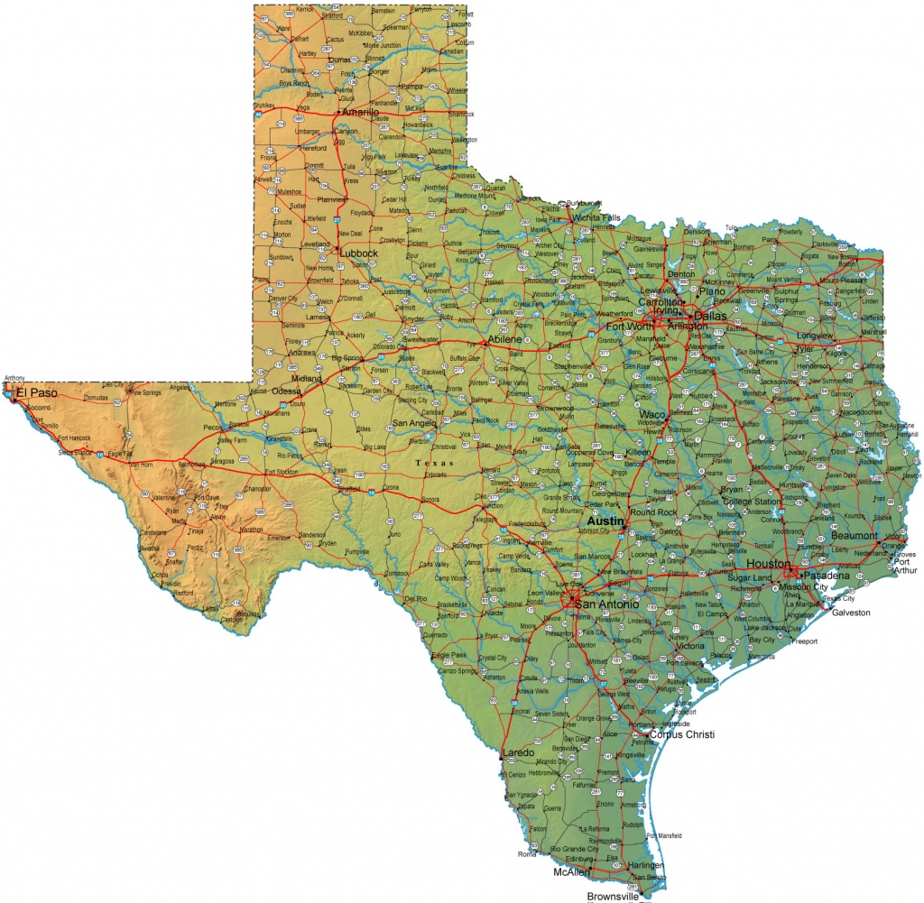Texas County Map Large Texas Map Free Printable Maps