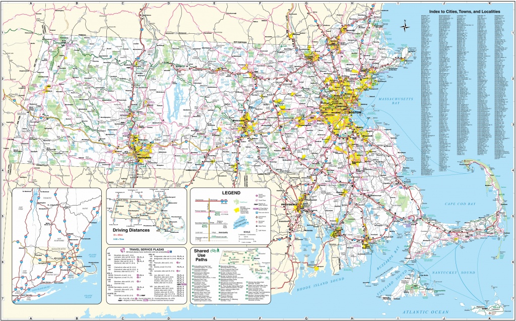 Large Massachusetts Maps For Free Download And Print | High - Large Printable Maps