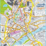 Large Newcastle Maps For Free Download And Print | High Resolution   Printable Street Map Of Harrogate Town Centre