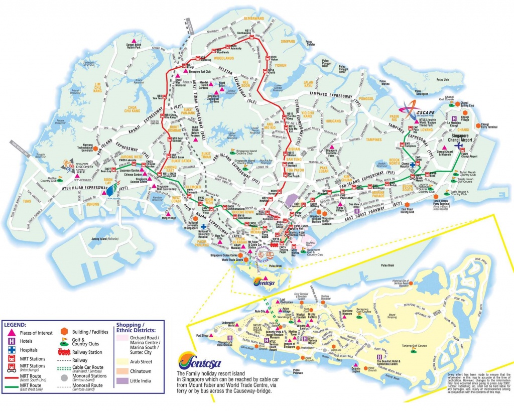 Large Singapore City Maps For Free Download And Print | High - Singapore Mrt Map Printable