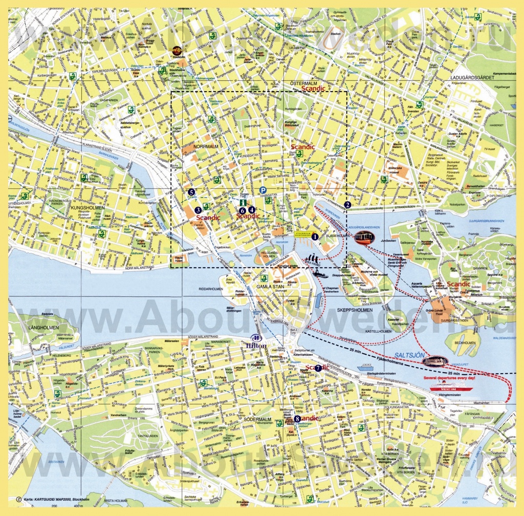 Large Stockholm Maps For Free Download And Print | High-Resolution - Stockholm Tourist Map Printable