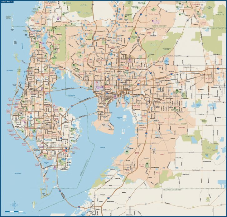 Street Map Of Tampa Florida