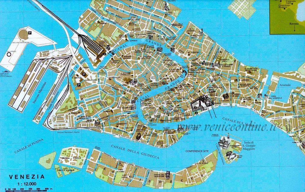 Large Venice Maps For Free Download And Print | High-Resolution And - Venice City Map Printable