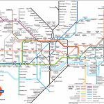 Large View Of The Standard London Underground Map   This Is Exactly   Printable London Tube Map