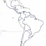 Latin America Map Blank Save Btsa Co Within Of North And South With   Blank Map Of Central And South America Printable