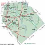 Lavaca County | The Handbook Of Texas Online| Texas State Historical   Yoakum County Texas Map
