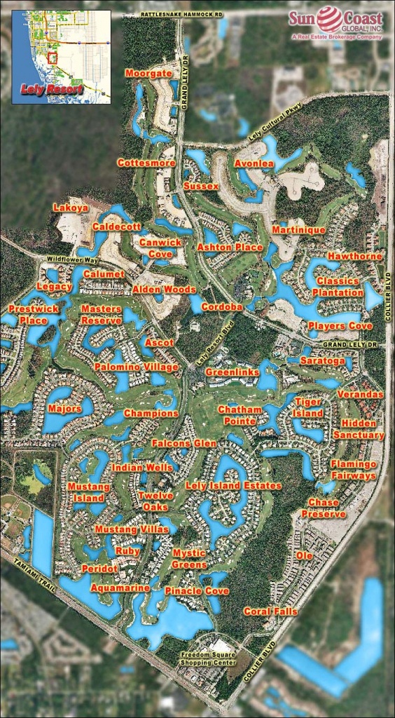 Legacy At Lely Resort Real Estate Naples Florida Fla Fl - Lely Resort Naples Florida Map